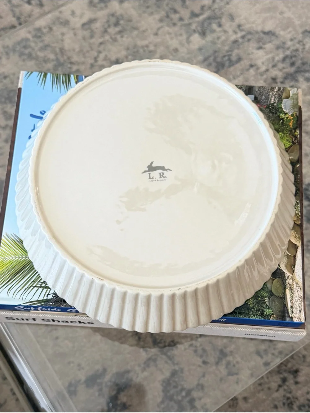 Anthropologie Aurora Pie Dish